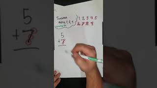 TouchMath 7,8,9 addition
