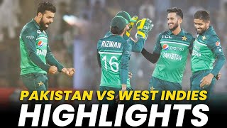 Highlights | Pakistan vs West Indies | 3rd ODI 2022 | PCB | MO2A