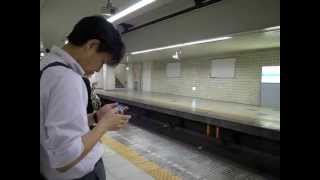 Odakyu Shinjuku - Waiting for Local Train - (120621)