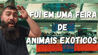 Fui a uma feira de animais exóticos e trouxe uma nova serpente para casa!