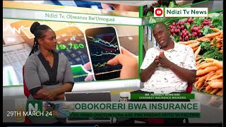 OBOKORERI BWA INSURANCE  NA KENNEDY MONG’ARE DOVENEST INSURANCE BROKERS 29THMARCH 24 #ndizitvnews