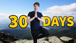 I tried YOGA for 30 days and it almost ruined my muscles...