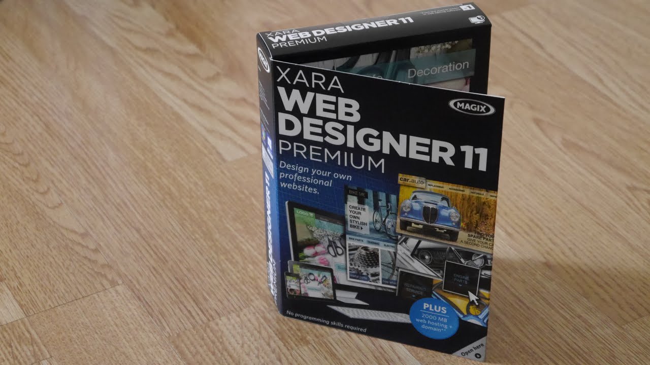 Xara Web Designer 11 Premium Look Through And Review - YouTube