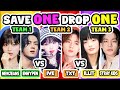 😍SAVE ONE KPOP SONG TEAM [SAVE ONE DROP ONE  -  KPOP GAMES 2024