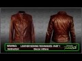 Learning leather sewing techniques - Part 1