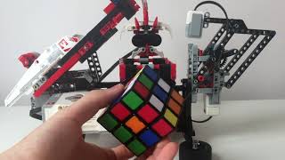 Mindcub3r lego mindstorms rubik's cube solver