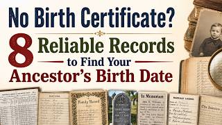 No Birth Certificate? 8 Reliable Records to Find Your Ancestor’s Birth Date