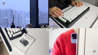 VLOG : 1년차 개발자의 운동 - 일 - 프로젝트 - 잠 반복되는 일상 | 카메라 | DJI Action 4 | 개발 | 노량진 회 | 프로젝트 | 카페