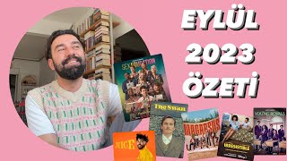 EYLÜL 2023 ÖZETİ | 15 Kitap, 8 Dizi