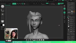 Exploring Character Appeal – Layla Viscu – ZBrush 2024