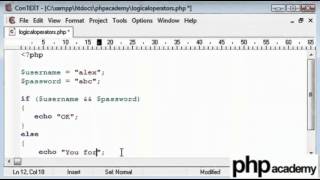 Php Tutorial 9 Logical Operators in Hindi