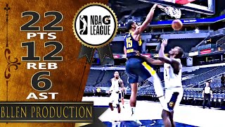 Jahlil Okafor - 22 Pts, 12 Reb, 6 Ast Highlights｜Indiana Mad Ants vs Grand Rapids Gold｜2024.12.03