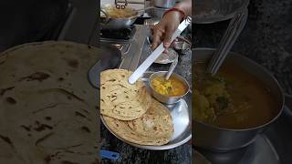 Paneer gobi gravy sabji with lachha paratha #shorts #recipe