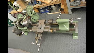 Lorch Lathe (Part 2) scraping the compound slide