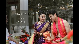 Chaitrali Weds Yash | maharashtrian wedding film | the beautiful love story