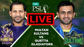 PSL LIVE 2020|Multan sultan vs Quetta Gladiators live match 2020|
