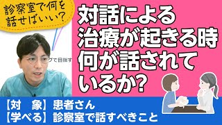 カウンセリングが目指すもの【精神科医が一般の方向けに病気や治療を解説するCh】