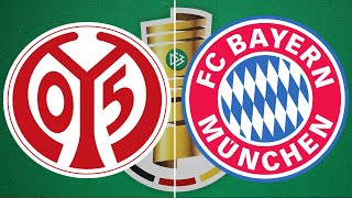 🔴 FSV Mainz 05 vs. FC  Bayern München | DFB Pokal Achtelfinale Watchparty