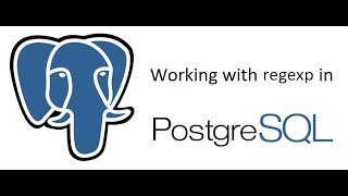 #postgresql #regexp usage - PostgreSQL tutorial