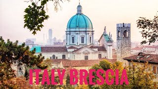 🇮🇹 travelling brescia    බ්‍රෙසියා නගරයේ ශාන්ත මාරියා  දෙව්මැදුරේ අලංකාර දසුන් ✝️