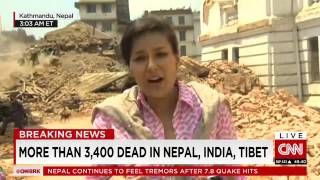 CNN Report | Destruction from Nepal Earthquake | Death toll could reach 10000
