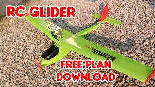 how to build RC glider wing1.4m