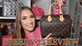 LOUIS VUITTON SPEEDY 25 - 2 YEAR REVIEW✨