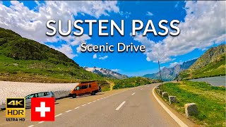 🇨🇭 4K Driving the Susten Pass | Swiss Alps - Switzerland #swissalps #sustenpass #scenicdrive