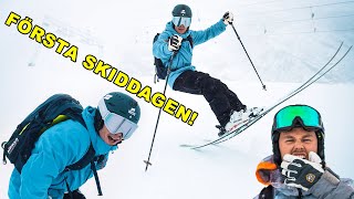 FÖRSTA SKIDDAGEN FÖR SÄSONGEN! VLOGG 1 S2