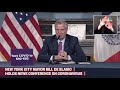 live nyc mayor bill de blasio holds coronavirus briefing nbc news