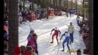 Bjørn Dæhlie VS Vladimir Smirnov, Falun 1993 - 15 km pursuit (2 of 3)