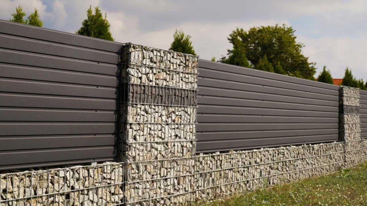 15 Gabion Retaining Wall Design For Exterior Home Design Ideas - YouTube