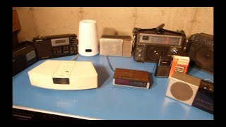 Vintage Transistor Radio Collection, Bose, Sony, GE, Realistic, and more