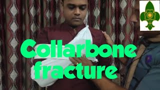 COLLAR BORN FRACTURE SLING/Part-36/First Aid/Scouts&Guides/Scout Masters Corner/Joseph Puthussery