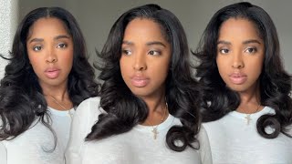 How To Install a Lace Wig Behind Your Hairline *Detailed Install | Natural Look (Easy Method)