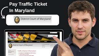 How To Pay Traffic Ticket Online In Maryland State