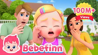 EP70 | Bebefinn's got a boo-boo 😭 | Boo-Boo Song for Kids | Bebefinn Sing Along2 | Nursery Rhymes