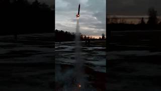 spin stabilized sugar rocket. 2 finds were broken but still nice flight.