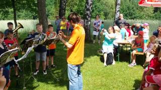 Bläserklasse der Volksschule Waldenstein