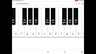 Ode an die Freude (Virtual Piano)
