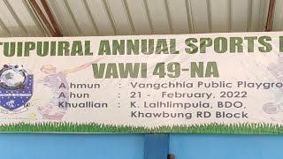 Insaihruipawh 49th Tuipuiral Annual Sports Meet 2022