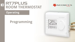 Programming - [Tutorials RT7PLUS room thermostat]