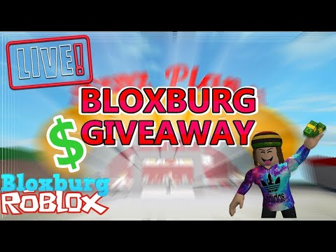 BLOXBURG - ROBLOX - GIVEAWAY GIVING MONEY ON BLOXBURG EVERY 10 MINUTE ...