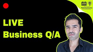 LIVE - Answering your business Questions