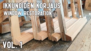 Restoring Old Windows | Part 1: Surface preparation