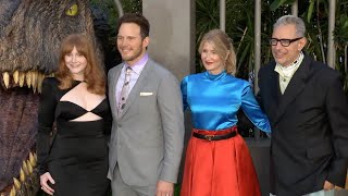 Jurassic World: Dominion World Premiere: Chris Pratt, Bryce Dallas Howard, Laura Dern, Jeff Goldblum