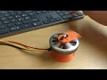 Open loop speed control of a brushless motor with a DIY FOC driver