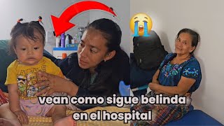My mother-in-law came to SEE how BELINDA was doing and got this surprise😭 her health is better