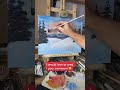 Recreating a Bob Ross Oil Painting was immense fun