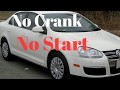 2011 VOLKSWAGEN JETTA Won't Crank, No Start...One Click...Fixed...